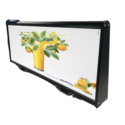 최대 250W Avg 150W 택시 지붕 LED 디스플레이 양측 사이드 차량 신호
