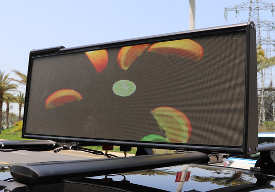 240×320mm 모듈 택시 지붕 LED 디스플레이 양측 사이드 광고 서명