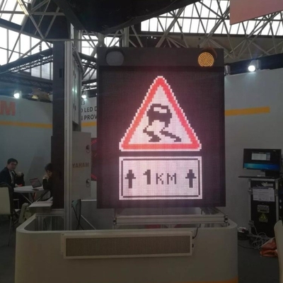 방수 IP65 주도하는 교통 표시기 도로 가변성 메시지 게시판