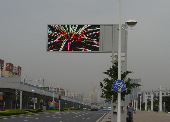 P10mm LED VMS 신호 야외 풀 컬러 전자 표시기 모듈
