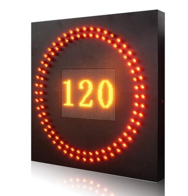 P10번 고속도로 VMS 제한 속도 디지털은 전자 교통 상황판을 이끌었습니다