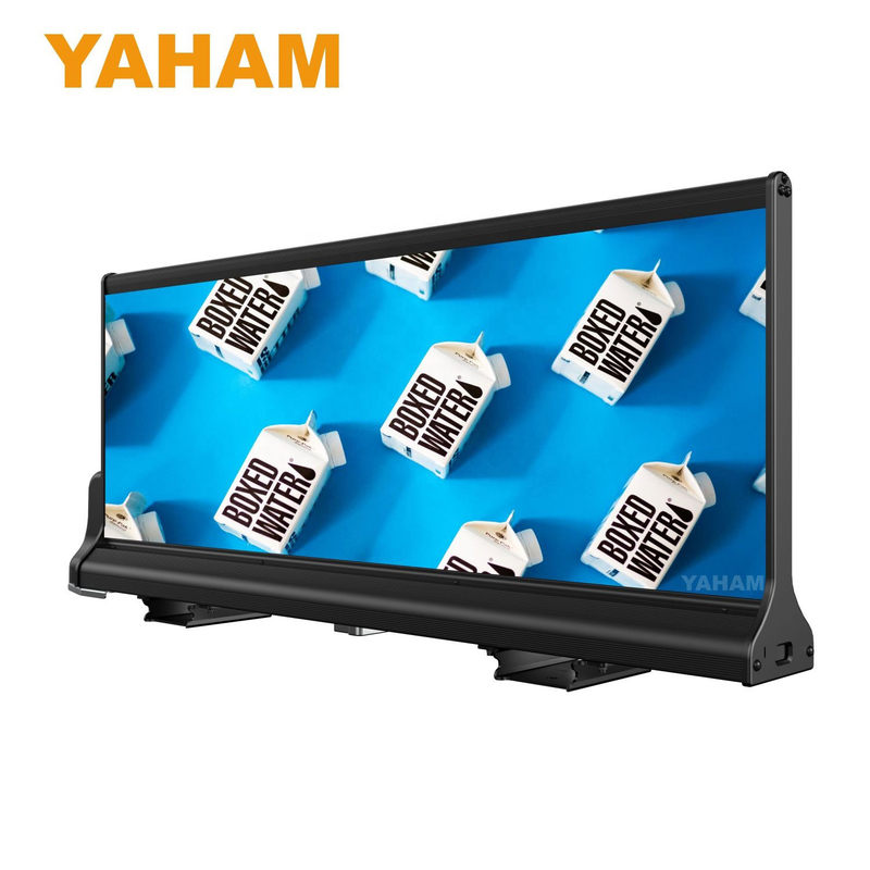SMD LED 차 루프 톱 광고 12 킬로그램 IP65 CE ROHS FCC 택시 위 LED 디스플레이