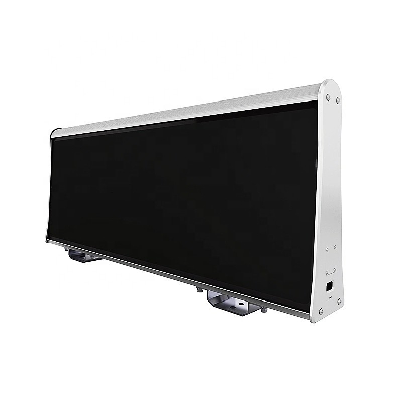 야외 택시 위는 화면에게 3G 4G 와이파이 무선 P2.5 자동차 루프 LED 디스플레이를 보내게 했습니다